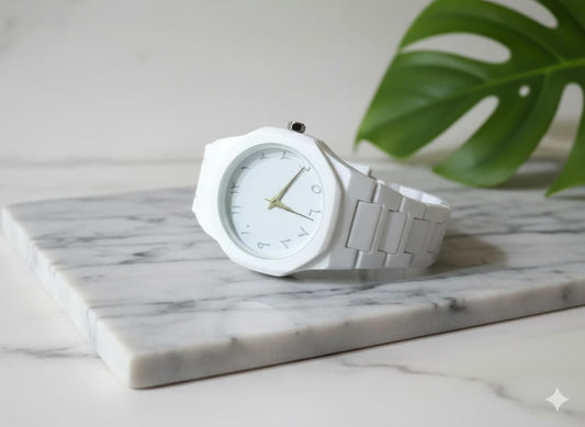 White Aura Watch – Minimal Elegance Meets Modern Design | Urban Watches